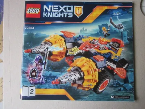 Lego Building Instructions Instruction Nexo Knights 70354-2