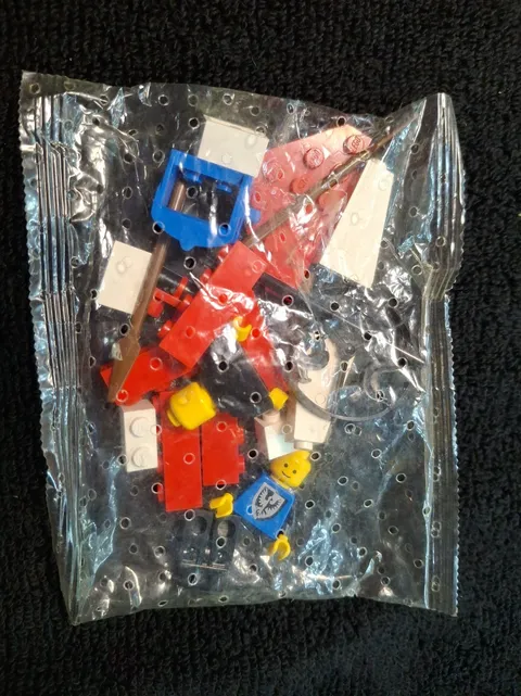 Vintage LEGO Castle 6010 Supply Wagon SEALED Inner Polybag ONLY 100% New 1984