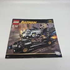 Lego Batmobile & Two-Face Armored Truck #7781 Instructions Book ONLY