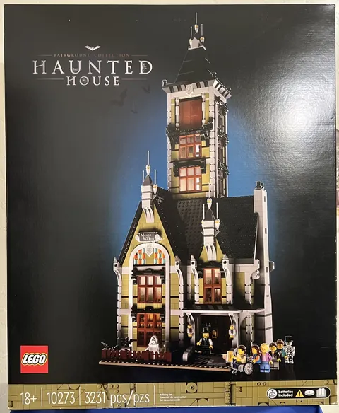 LEGO 10273 Icons Fairgrounds Collection HAUNTED HOUSE Building Set  -Brand New-