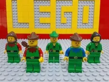 LEGO Forestman Mini Figures Elkwood Soldiers Thieves Castle Series Figurines