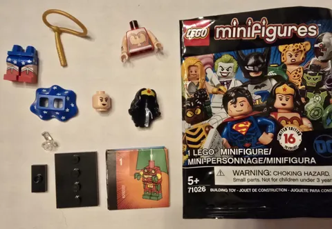 Lego (Wonder Woman) 71026 DC Super Heroes Series Minifigures (opened)