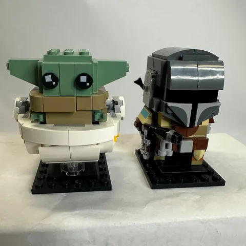LEGO Star Wars BrickHeadz The Mandalorian & The Child 75317 Building Complete