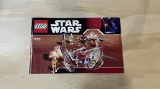 LEGO Star Wars Hailfire Droid & Spider Droid 7670 Instruction Booklet Only Lot 1