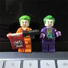 LEGO Joker Minifigure x2