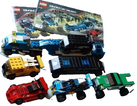 LEGO 8495 Crosstown Craze Racers Tiny Turbos 2008 without Box old  