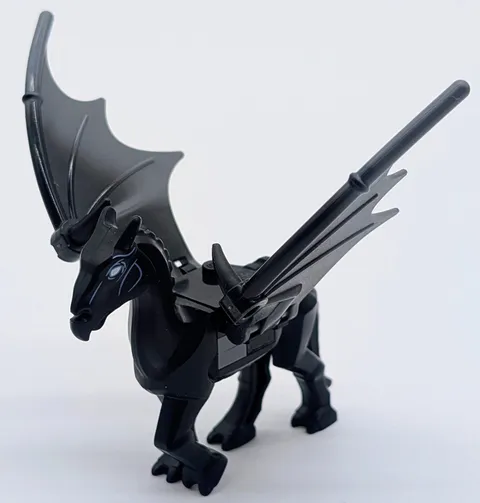 Lego Harry Potter Black Thestral Horse Animal Figure 