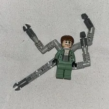 LEGO Marvel Spider-Man 2 Doc Ock Minifigure 4855 Spider-Man's Train Rescue
