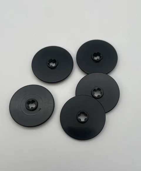LEGO ® 5x Technic disc disc sign 3x3 round 2723 black