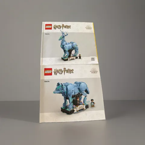 LEGO Expecto Patronum 76414 Harry Potter Illustrated Instruction Manual Booklet