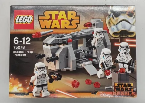 Lego Star Wars Imperial Troop Transport 75078 Used