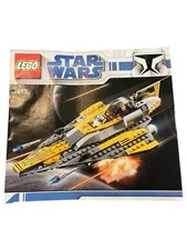 LEGO Star Wars 7669 Anakin’s Jedi Starfighter Instruction Manual ONLY