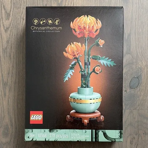 LEGO Botanicals Chrysanthemum 10368 Set 278 pcs Age 18+ 26cm