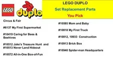 LEGO Parts YOU PICK: #10419, Circus/Fair, 10818, 10812 10933, 10913, 10940, PLUS