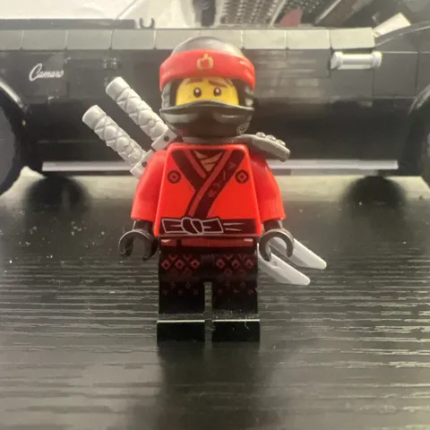 Kai with Katana Holder 10739 70606 70611 LEGO Ninjago Movie Minifigure Figure