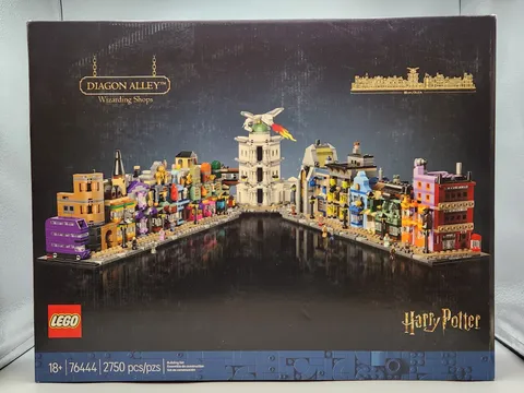 LEGO Harry Potter: Diagon Alley Wizarding Shops (76444) Crease On Sealed Box 