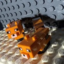 LEGO Minecraft Brick Fox Minifigures from 21178 J05