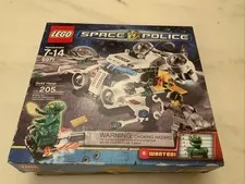 LEGO Space Police: Gold Heist (5971) Set Incomplete W/Box