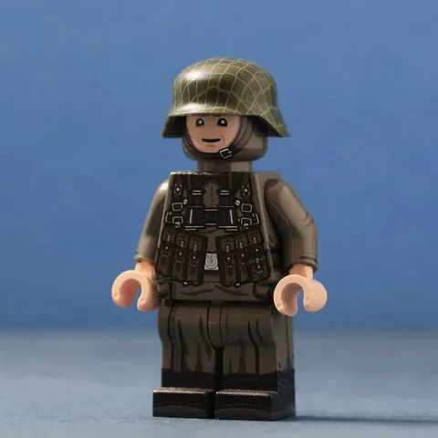 LEGO Minifig Co. Custom Old Dark Grey Minifigure