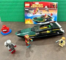 LEGO Marvel Super Heroes 76006 Iron Man Extremis Sea Port Battle 195pc (no box)