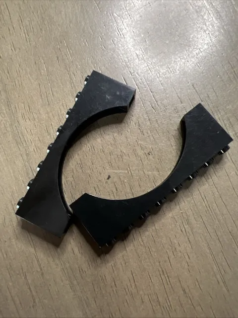LEGO 3308 Black Arch 1 x 8 x 2 - 2 Pieces