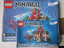 Lego Ninjago Building Instructions Instruction 7ß728 Part 1 and 2 Masters or Spinjitzu