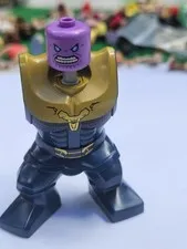 Lego PARTIAL Thanos sh0733 No Arms Helmet Neck Gear Or Weapons.