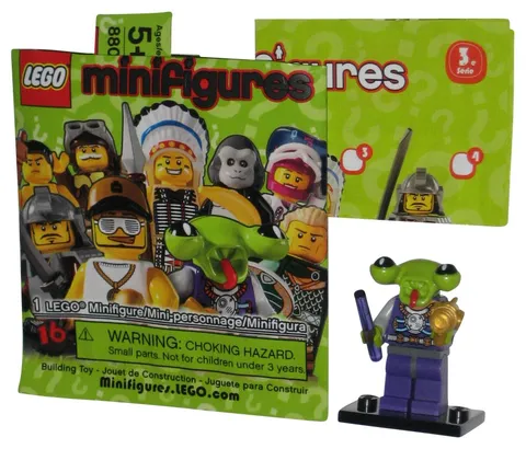 LEGO Series 3 Space Alien (2011) MiniFigure Toy Figure