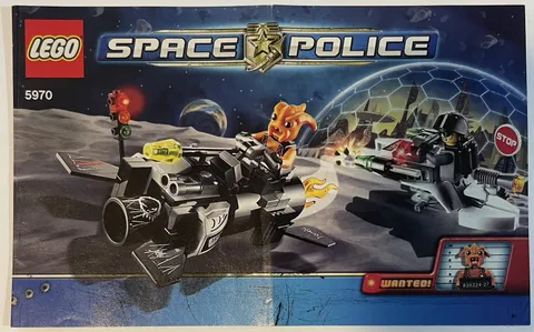 LEGO® Space Freeze Ray Frenzy 2009 Instruction Manual Set 5970