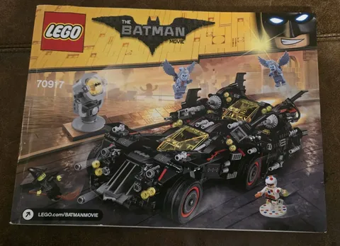 LEGO BATMAN MOVIE 70917 INSTRUCTION Manual ONLY