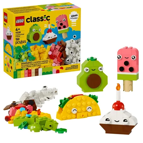 LEGO Classic  Creative Food Friends (150 Pieces) 11039 2025