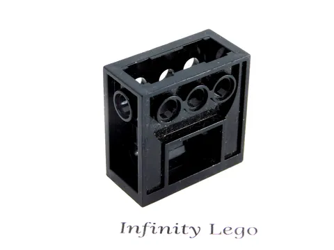 LEGO Vintage Black Gearbox for Worm Gear Loader Mars Space (6588 28698 9736) x1