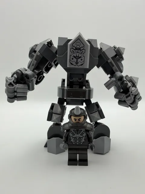 LEGO Marvel Super Heroes Rhino minifigure with Mech ( 76342 )