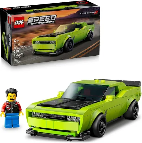 ⭐	LEGO Speed Champions Dodge Challenger SRT Hellcat Sports Car Toy 77237 ⭐