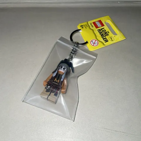 New Lego Lone Ranger Tonto Minifigure Keychain 850663