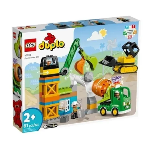 LEGO DUPLO 10990 Construction Site 61pcs Building Toy Set
