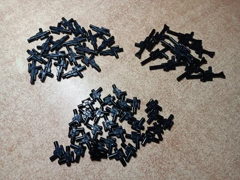 LEGO BULK LOT 60 STAR WARS MINIFIGURE BLASTER GUN WEAPON LONG SHORT & SMALL
