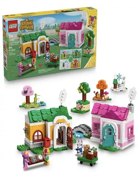 LEGO Animal Crossing 77057 Creative Houses Seasons of Fun Building Set Sealed