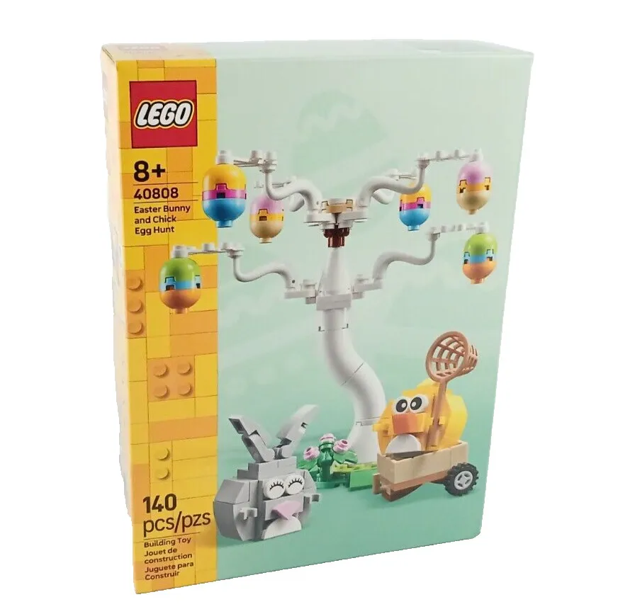 LEGO® HOLIDAY Easter Bunny and Chick Egg Hunt Building Set 40808