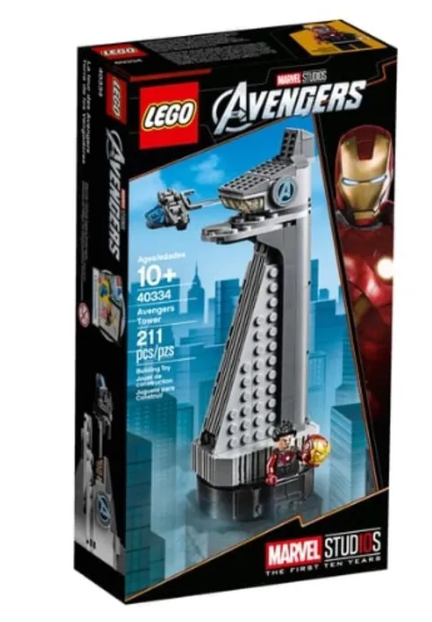 Lego Marvel Avengers Tower (40334) Sealed New In Box!