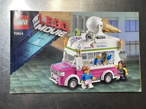 2014 LEGO 70804 The Lego Movie Manual Booklet Only  Used Condition