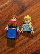 Lego Elsa And Anna Original Lego Design Anna Full Elsa Missing Shirt Bottom. 