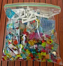 2 LBS LEGO Genuine Bulk Lot Doors Windows Panes Parts Bricks Assorted Colors