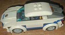 T Lego Police Car w/ Minifigure City Police Custom