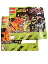 LEGO Power Miners 8961 Crystal Sweeper Instruction Manual Booklet ONLY