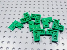 LEGO Lot of 8 Green 2x2 Corner Plates BO