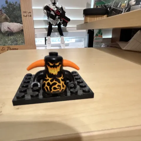 LEGO neck knights small monster black