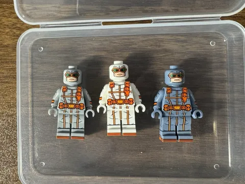 LEGO DC Comics Heatwave Custom Minifigure Set Of 3 By Yirman Customs