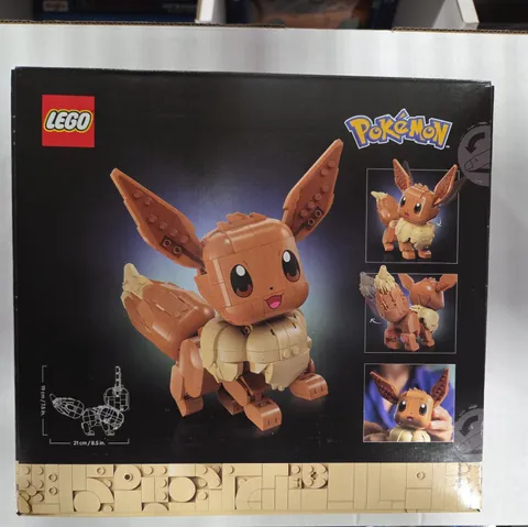 LEGO Pokémon Eevee 72151 Factory Sealed and Brand New in Box 587 PCS