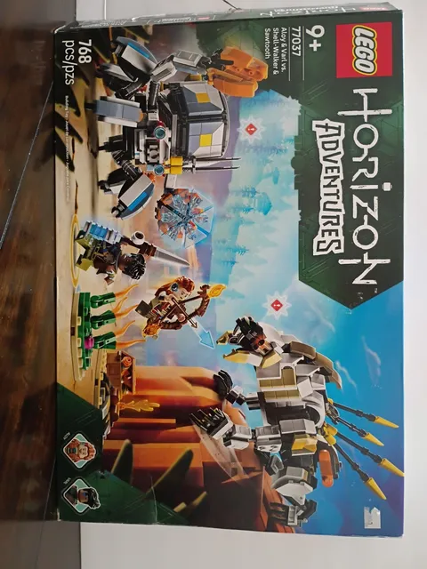 LEGO Horizon Adventures Aloy & Varl vs. Shell-Walker & Sawtooth 77037 Build Only